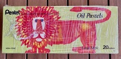 Pentel Oil Pastels Large Stick Set of 20 Vintage Colors