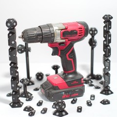 3D Scanner Tracking Markers Stackable Target Kit 19-51pc Scanning Reference Set