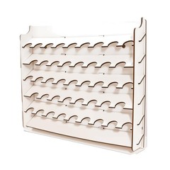 – Paint Organizer | Wall-Mounted Acrylic Holder for Model Paints & Brushes | …