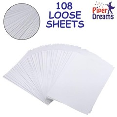 Art Paper 108 Jumbo Sheets 11×16 Inch Kids White Heavy Stock Drawing Painting