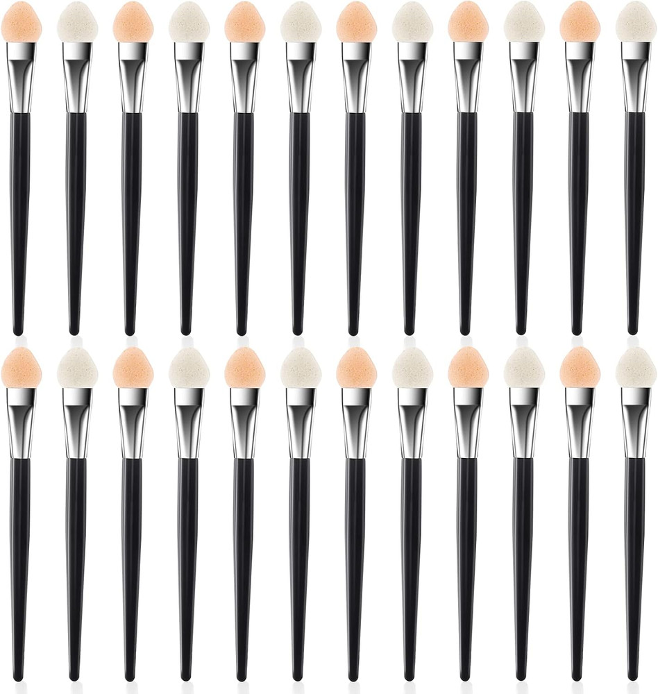 24 Pcs Sponge Applicators,Small Sponge Painting Brushes Detailed Ink Paints Blen