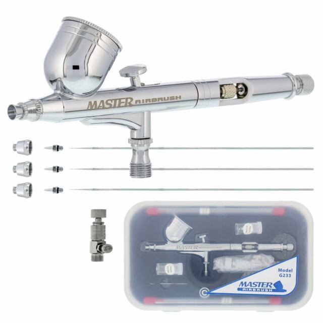 Master Airbrush G233-SET Silver