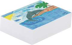 ® Plain Newsprint, 8 1/2″ X 11″, Ream of 500 Sheets