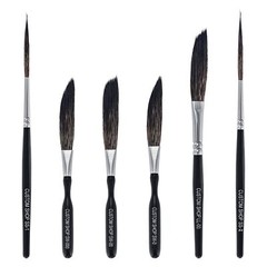 Custom Shop Pinstriping Brush Master Set (Sword #0, 00, 000, Scroll #1 & #2, …