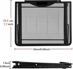 Ventilated Metal Stand for Tablets, Laptops & LED Light Boxes – 9.45×7.48 Inch