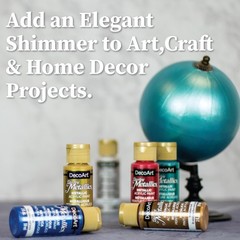 DecoArt Americana Dazzling Metallics 18 Bottles