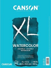 Canson XL Series Watercolor Textured Paper Pad 9″ x 12″ – 30-Sheets
