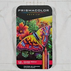 Prismacolor Premier Colored Pencils Soft Core Set of 12 TIN 2068321 New Sealed