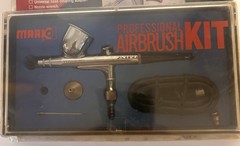 Mark 1 Air Force Professional Airbrush Kit w/ Case and Manual New In Box