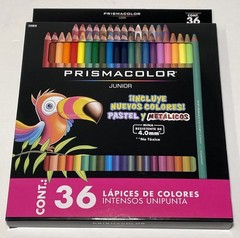PRISMACOLOR Colored Pencils Set 36 Includes Pastels and Metallics
