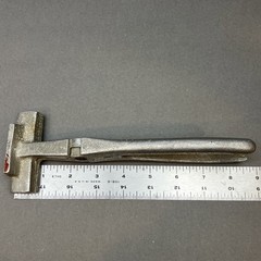 Vtg GRUMBACHER #853 Chrome Plated Canvas Stretching Painter Pliers Tool