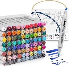 Arrtx OROS 80 Alcohol Markers Paint Markers Dual Tip for Artists Adult