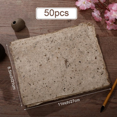 50 Pcs 8.5 x 11 Inch Mulberry Decoupage Rice Paper as pictures shown