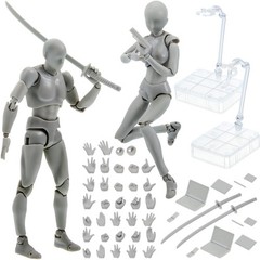 Drawing Action Figures Body Set Male Female PVC Art Mannequin Model with Joints