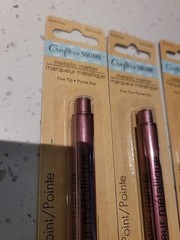 Lot of 4 Craft Acid Free Metallic Fine Tip Marker (0.05 in/1.2mm) B9 New Art
