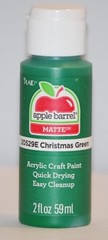 Apple Barrel Acrylic Paint, Christmas Green Real Yellow & Too Blue #1
