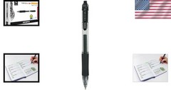Effortless Writing with 36 Retractable Gel Pens – Medium Point 0.7mm, Black Ink