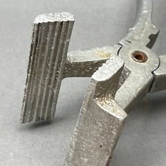 Vtg GRUMBACHER #853 Chrome Plated Canvas Stretching Painter Pliers Tool