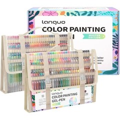 168PCS Gel Pen Set Colorful Writing Art Supplies Drawing Journaling Sketching US