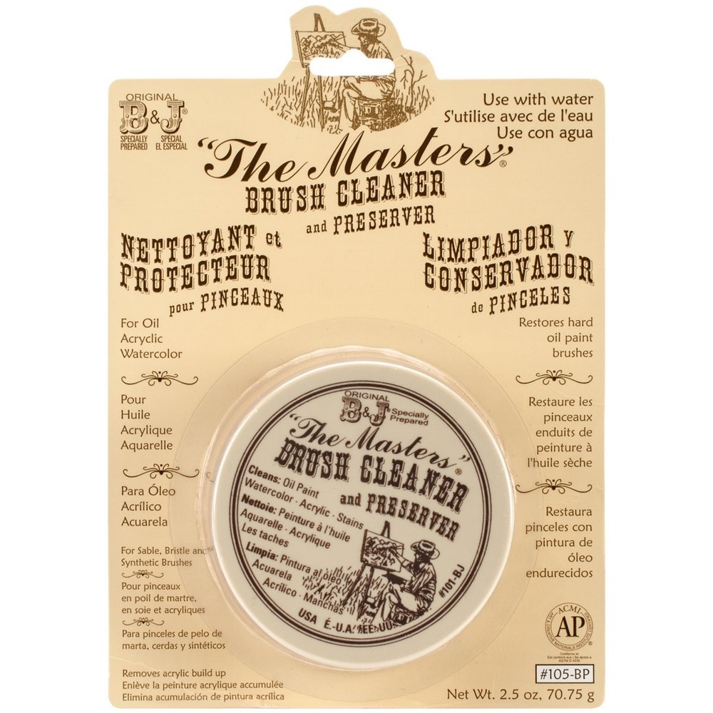 The Master’s Brush Cleaner & Preserver 2.5 oz