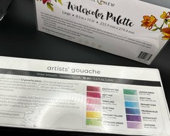 Artist’s Gouache Paint set of 12 with Palette by Altenew ~ Mixed Media and more