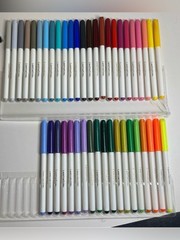 50 Pack (44) Vintage 2003 Laurentien Artist Fineline Markers Sanford Canada READ