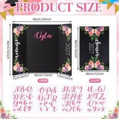 2027 Senior Night Gifts 48 x 36 Inch Graduation Photo Trifold Display Boards …