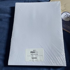 Lot of 5 – Drawing Paper- Sketch Pads Hard Cover Sketch Book & Pastels
