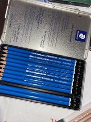 Big Lot of Drawing Pencils Staedler Generals Wolff’s Staedler Mars Lumograph