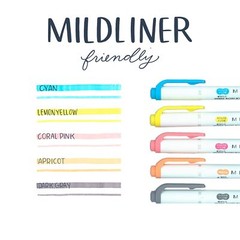 Zebra Pen Mildliner Double Ended Highlighter Set Broad & Fine Point Tips, 5 Pack
