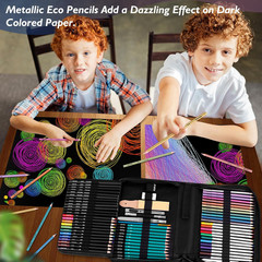 73 Pack Art Supplies Sketching Kit for Adults Kids Teen Gifts, Christmas Gifts,