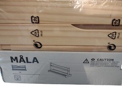 IKEA MALA MÅLA New Sealed Tabletop Wood Drawing/Craft Paper Holder 101.493.50