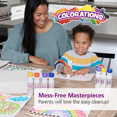 Dabber Dot Markers Set – 4 Colors, 12 Sets for Kids Crafts & Gifts