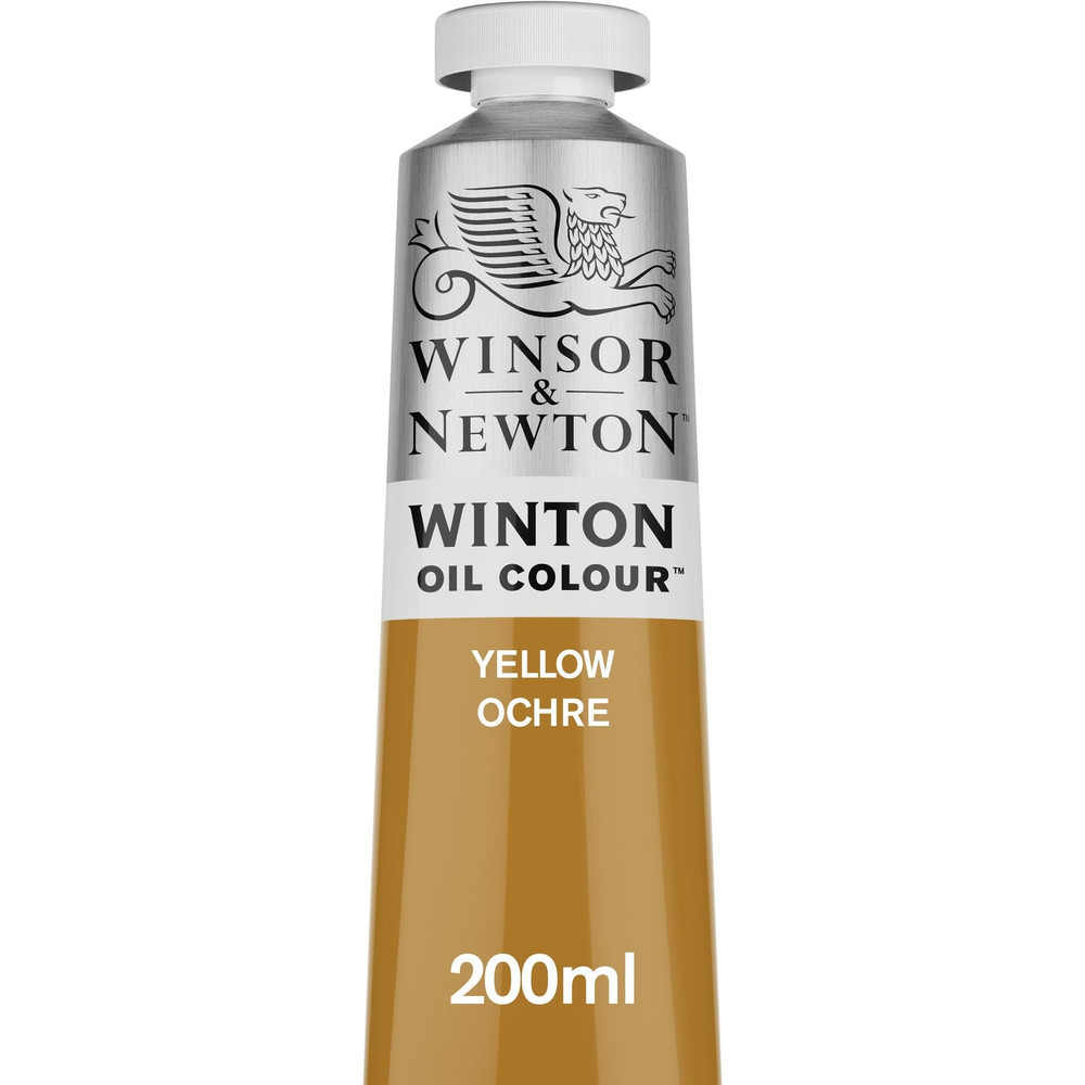 Winsor & Newton Winton Oil Color, 200ml 6.75 Fl Oz (Pack of 1), Yellow Ochre