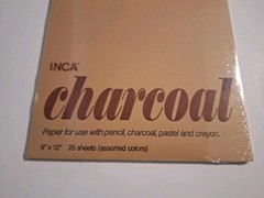 BIENFANG Fine Art Papers Studio Series No. 512-CL-A Charcoal 25 Sheets 9×12 New