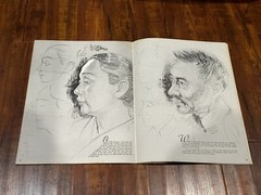 Lot of (2) Vintage Walter Foster How to Draw & Paint Heads 1 & 2 #17 & #197