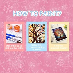 Tree of Life Paint by Numbers Kit for Adults – Tree of Life Paint by Number f…