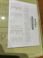 Mitsubishi Poly color Coloring Pencil No. 7500 24 Colors