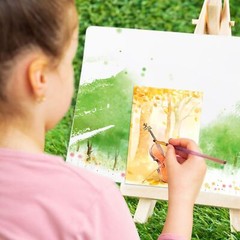 Watercolor Paper 120 Sheets 4 x 6 Inch 140 lb/300 GSM Cold Press White
