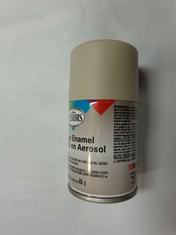TESTORS 1233T ENAMEL SPRAY PAINT 3OZ FLAT LT AIRCRFT GRY