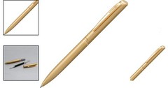 Fast-Drying Refillable EnerGel Gel Pen, 0.7mm, Gold Barrel – Perfect for Lefties