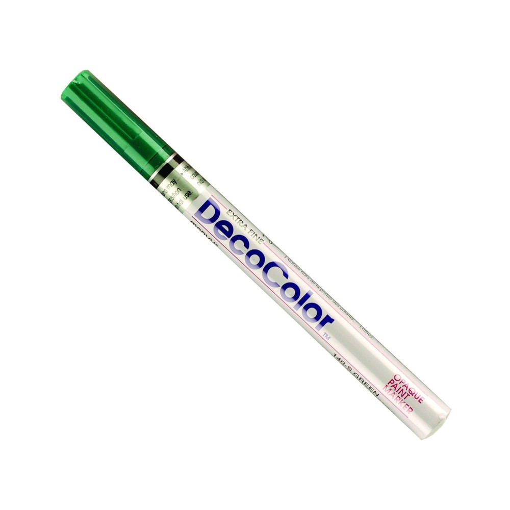 140-C-4 Marvy Deco Color Extra Fine Paint Marker, Green