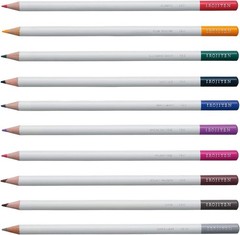 Dragonfly (Tombow) Color Pencils, Color Dictionary, New Color 10-Color Set, CI-R