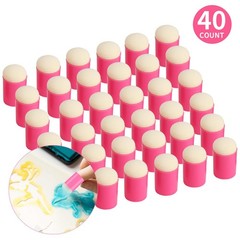40 Pieces Sponge Daubers W/Storage Case – Perfect for Use with a Variety of C…