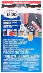 Enamel Paint Set – Hobby Modeling Craft Projects, Multicolor Matte Finish