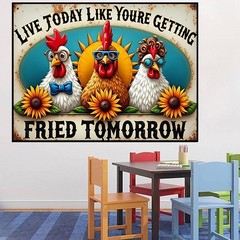 Chicken Diamond Art Kits for Adults, 5D DIY Chicken Diamond Painting Kits for Be