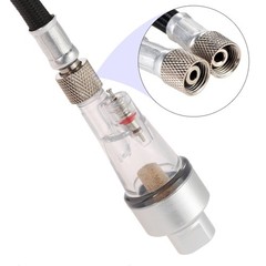 ABESTAIR Airbrush Filter in-line Water Moisture Trap Mini Air Filter Water Oil S