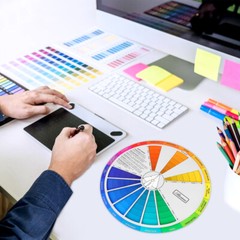 Color Wheels The Artist Color Selector Colors Circle Custom Album Cover