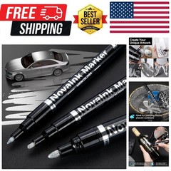3pcs Silver Liquid Mirror Chrome Markers Permanent Art Liquid Chrome Marker S…