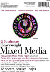 500 Series Heavyweight Mixed Media Pad 6″X8″-12 Sheets -62584600
